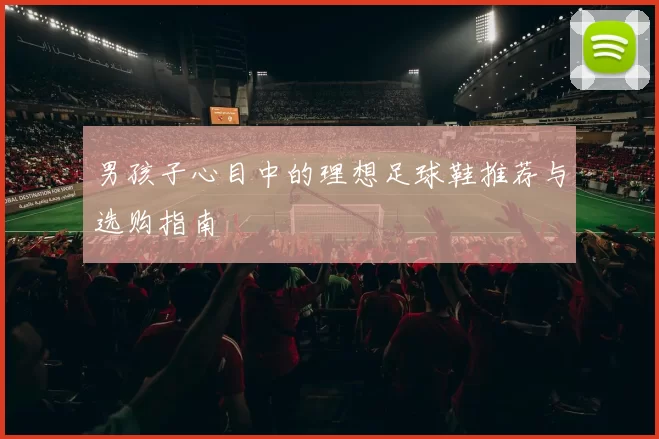 男孩子心目中的理想足球鞋推荐与选购指南